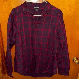 Black diamond flannel shirt